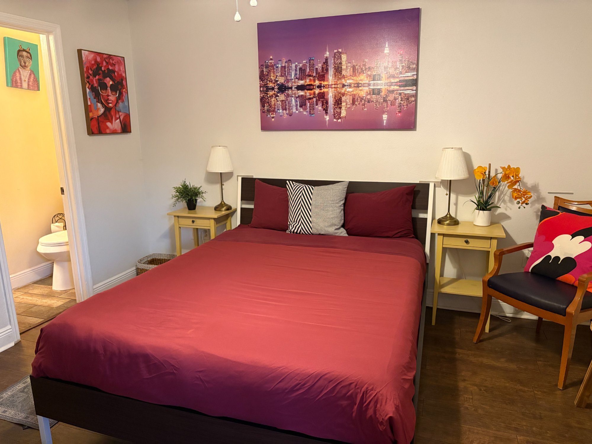 Private Lake Studio – bedroom